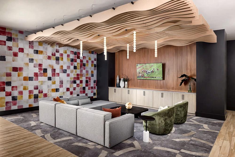 The resident lounge