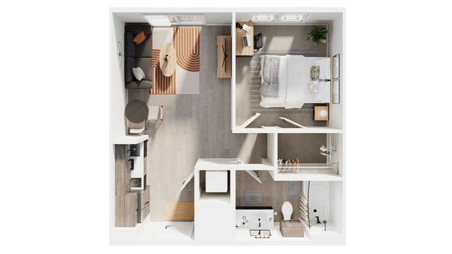 Floor plan A1