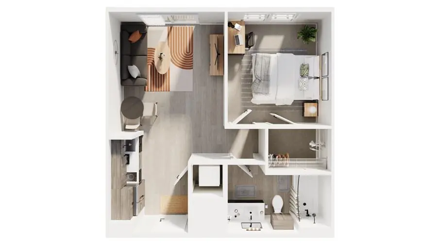 Floor plan A1