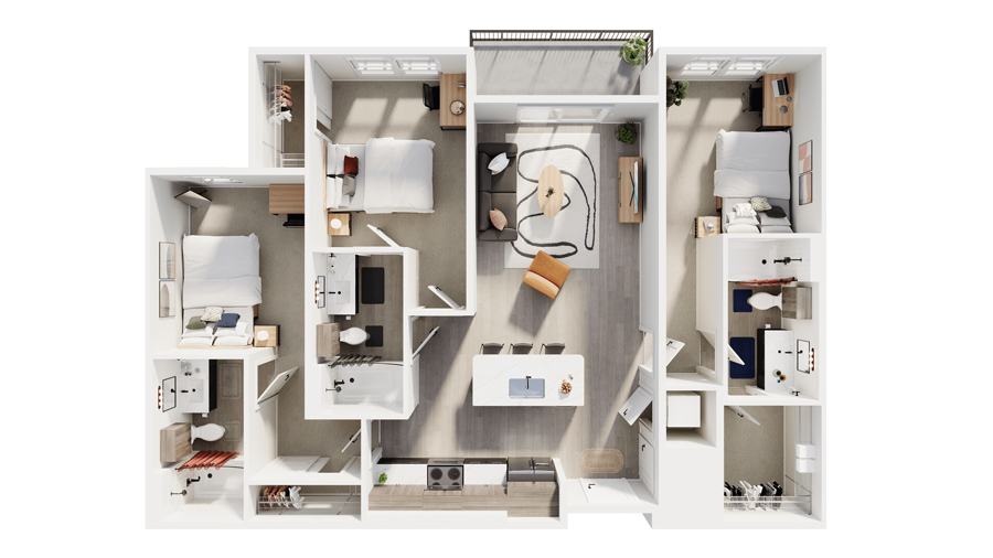 Floor plan C1
