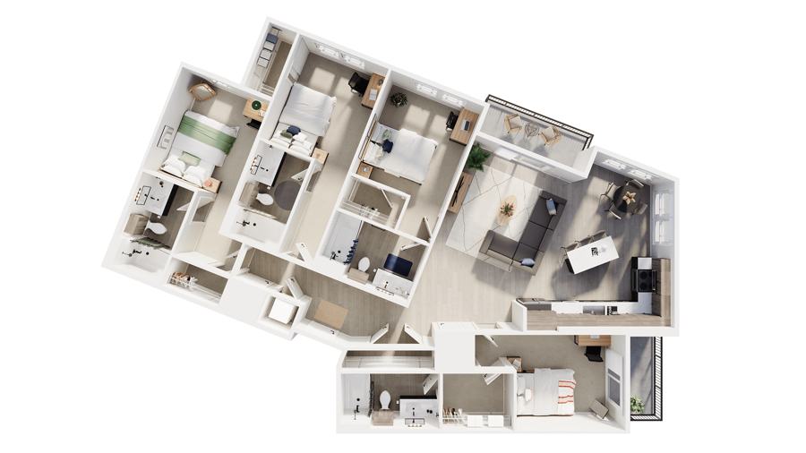 Floor plan D1