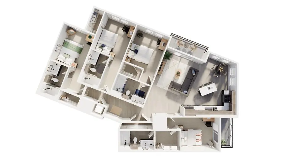 Floor plan D1
