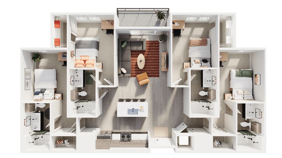 Floor plan D2