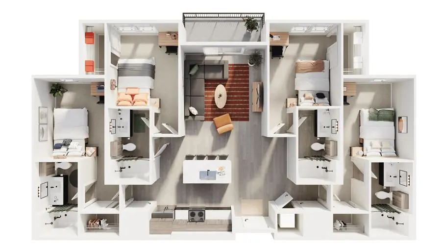 Floor plan D2