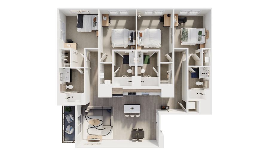 Floor plan D3