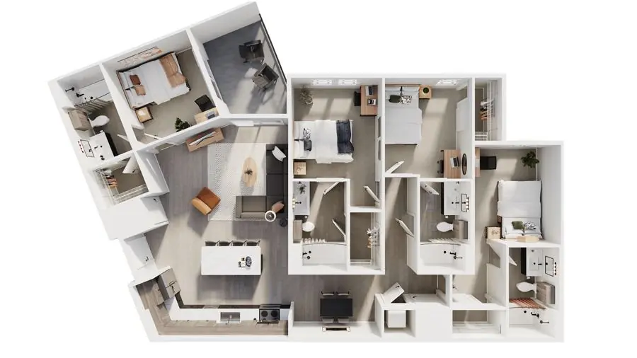 Floor plan D4