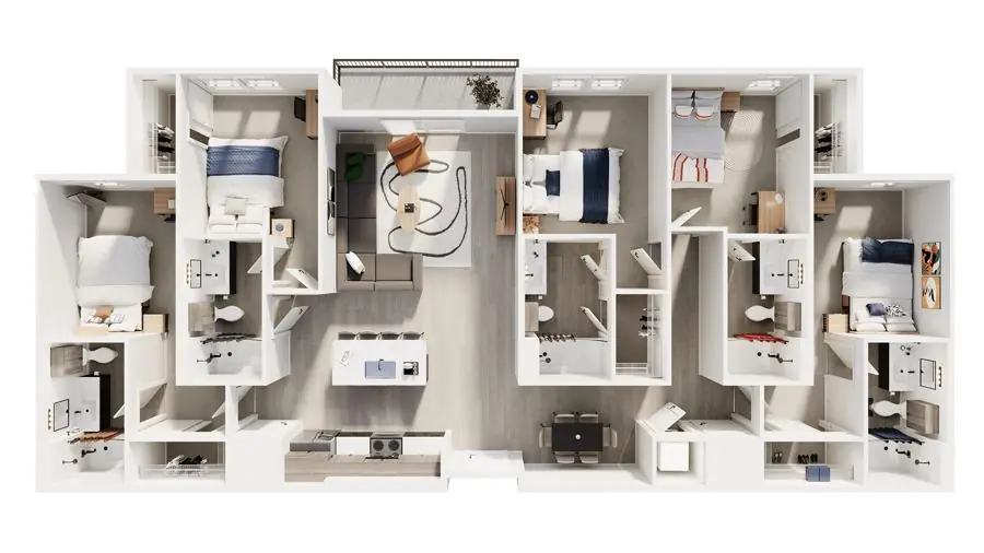 Floor plan E1